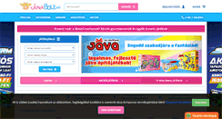 Desktop Screenshot of jatekbolt.hu